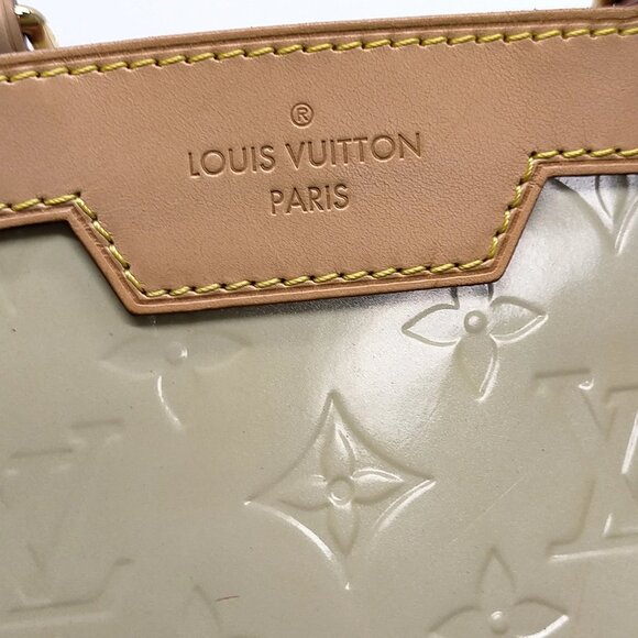 Authentic Louis Vuitton Brea MM Yellow Vernis Hand Bag mn517-112725 - Picture 10 of 16